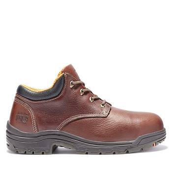 Timberland Férfi PRO TiTAN EH Alloy Toe Oxford Cipő Barna